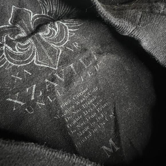 Xzavier Los Angeles Judgement Graphic T-Shirt Men’s Size M Black Vintage Style - Picture 4 of 6